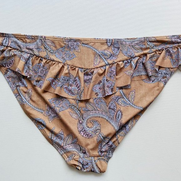Artesands Vivaldi's Verse Vermeer Frill Swim Bikini Bottom - Picture 4 of 5